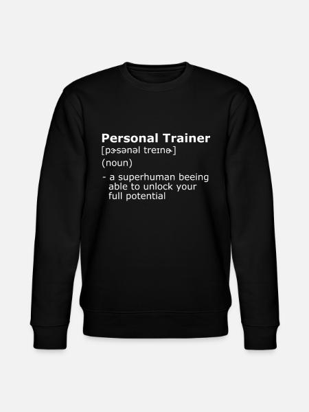 Personal trainer definition - Stanley/Stella CHANGER Unisex Organic Sweatshirt - black