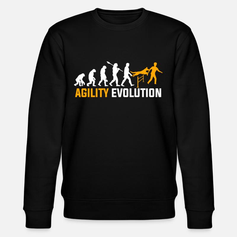 Agility Evolution - Stanley/Stella CHANGER Unisex Organic Sweatshirt - black