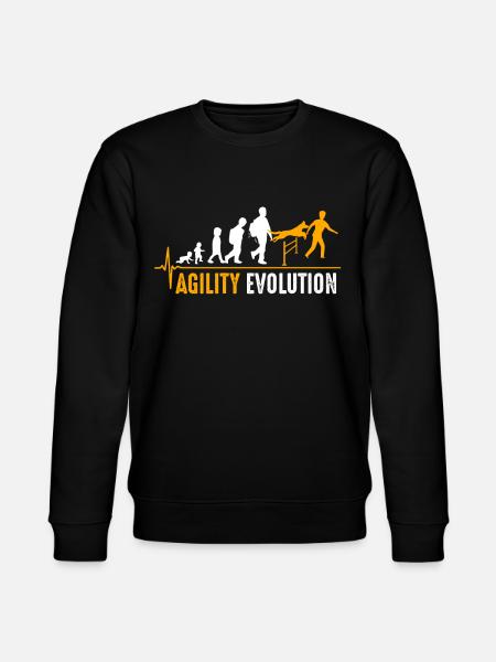 Agility birth - Stanley/Stella CHANGER Unisex Organic Sweatshirt - black