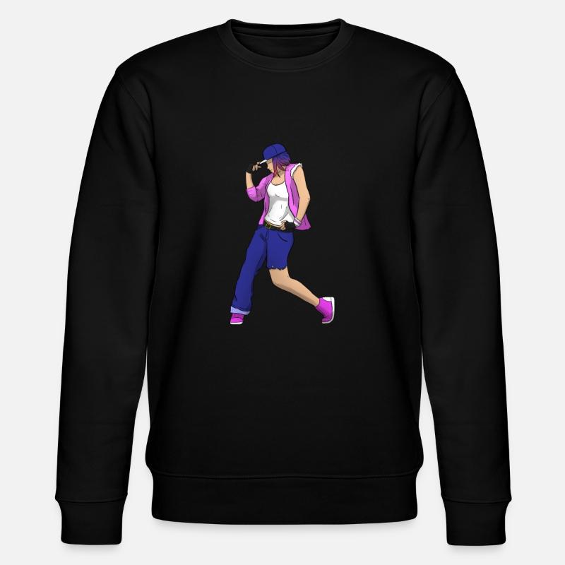 Dancer Tänzerin - Stanley/Stella Unisex Bio-Sweatshirt CHANGER  - Schwarz