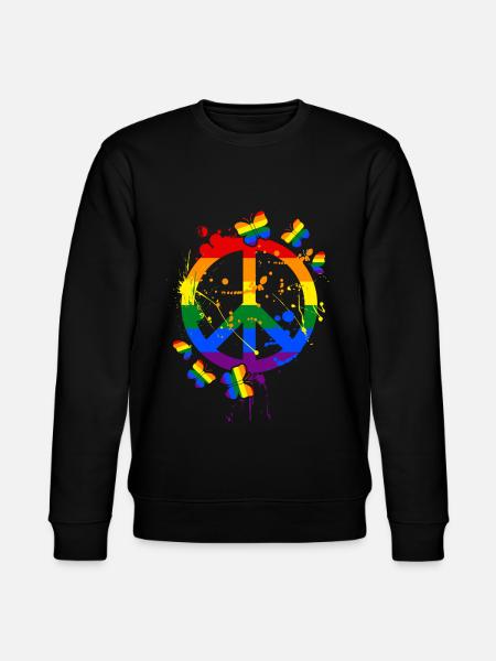 LGBT - Stanley/Stella Unisex Bio-Sweatshirt CHANGER - Schwarz