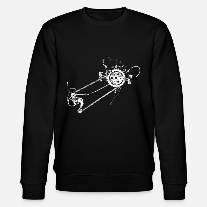 Idée cadeau motard - Sweat bio CHANGER Stanley/Stella Unisexe - noir