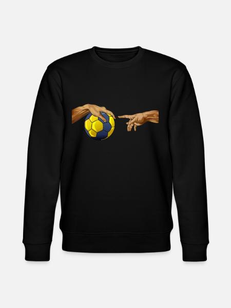 Handbal Michelangelo Handbal - Stanley/Stella Uniseks bio-sweatshirt CHANGER  - zwart