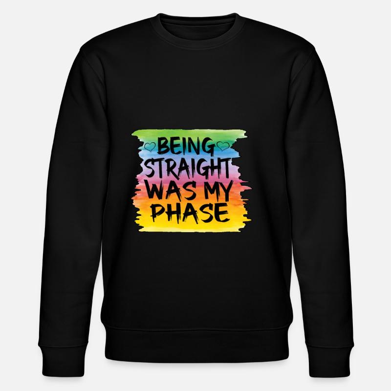 Cadeau Gay Pride - Sweat bio CHANGER Stanley/Stella Unisexe - noir