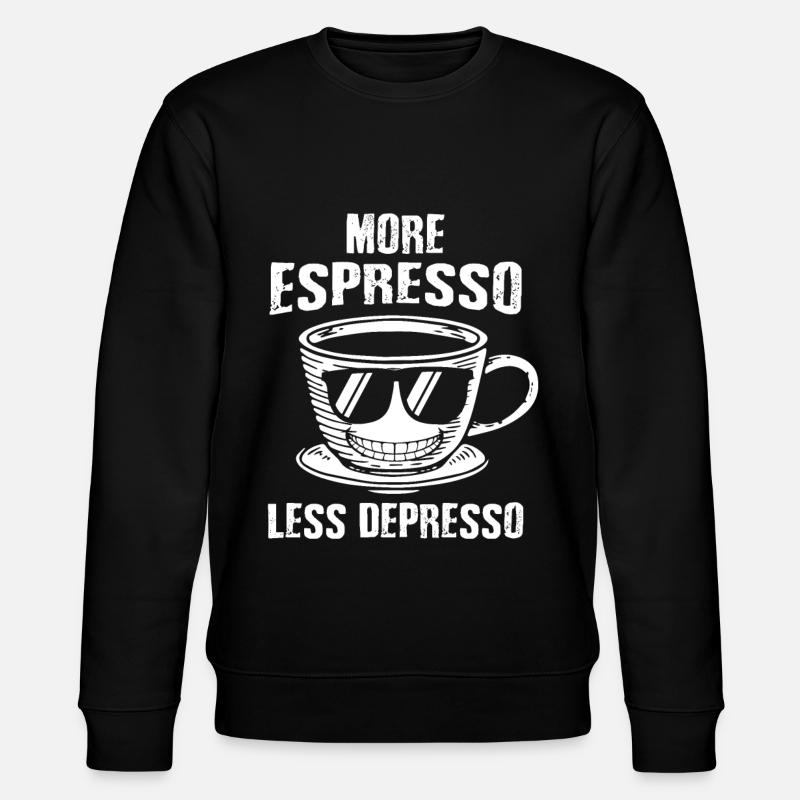 Espresso - Stanley/Stella Unisex Bio-Sweatshirt CHANGER  - Schwarz