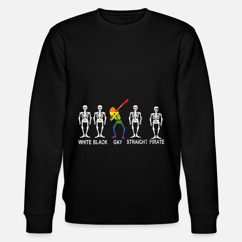 Cadeau Gay Pride - Sweat bio CHANGER Stanley/Stella Unisexe - noir