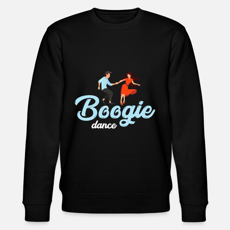 Boogie Woogie Dance - Stanley/Stella CHANGER Unisex Organic Sweatshirt - black