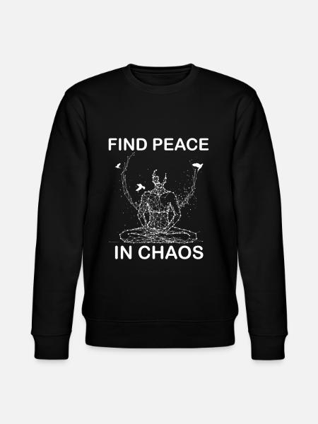 yoga - Stanley/Stella CHANGER Unisex Organic Sweatshirt - black