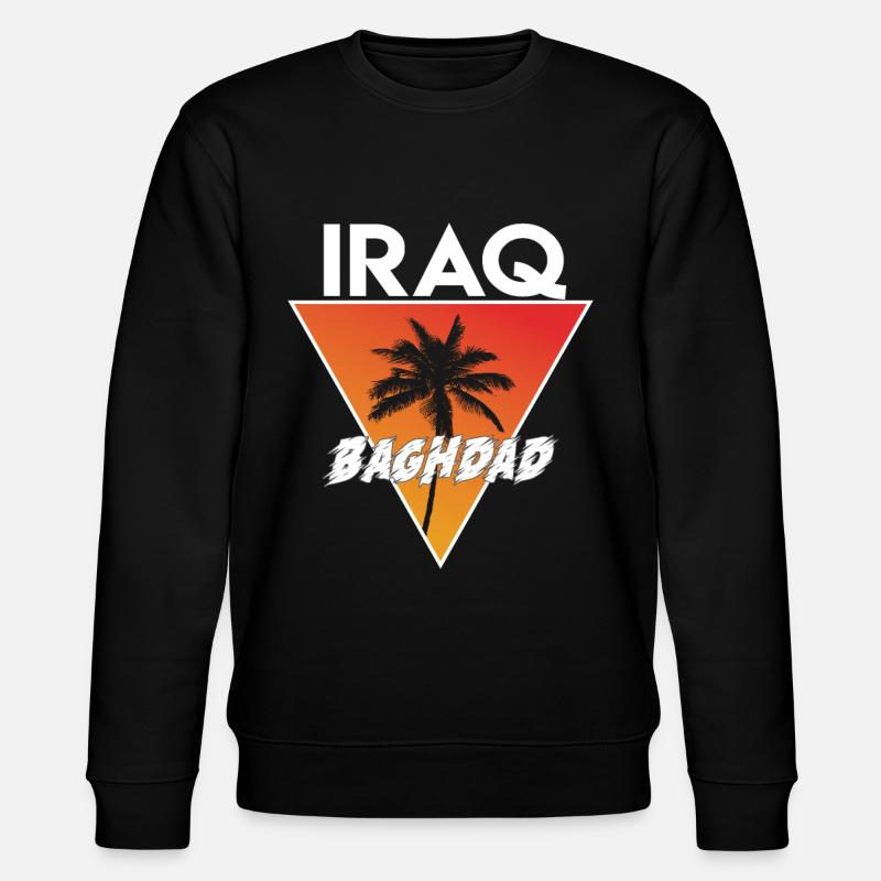 Irakien avec capital - Sweat bio CHANGER Stanley/Stella Unisexe - noir