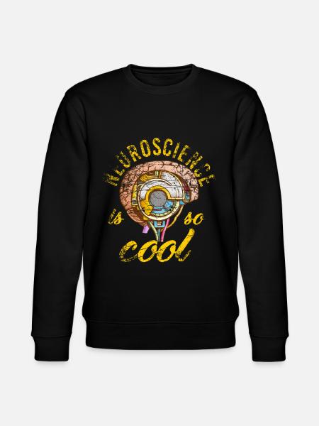 Neuroscience Gift - Stanley/Stella CHANGER Unisex Organic Sweatshirt - black