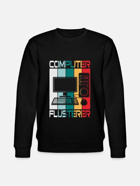 Computer Flüsterer - Stanley/Stella Unisex Bio-Sweatshirt CHANGER - Schwarz