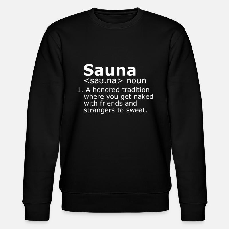 Définition du sauna - Sweat bio CHANGER Stanley/Stella Unisexe - noir