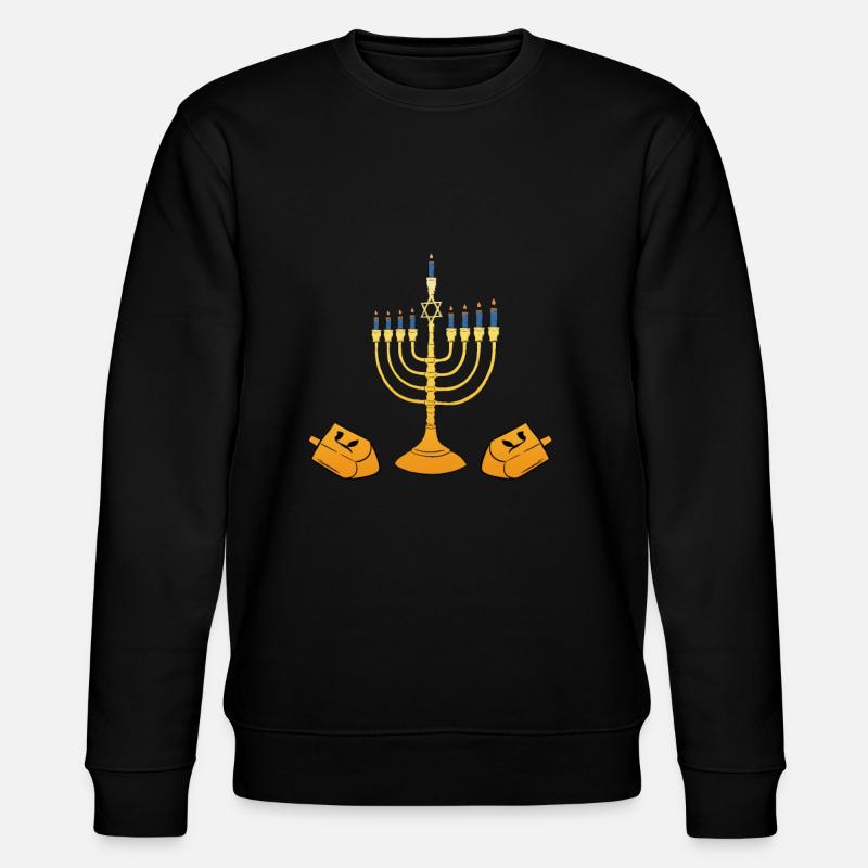 menorah - Sweat bio CHANGER Stanley/Stella Unisexe - noir