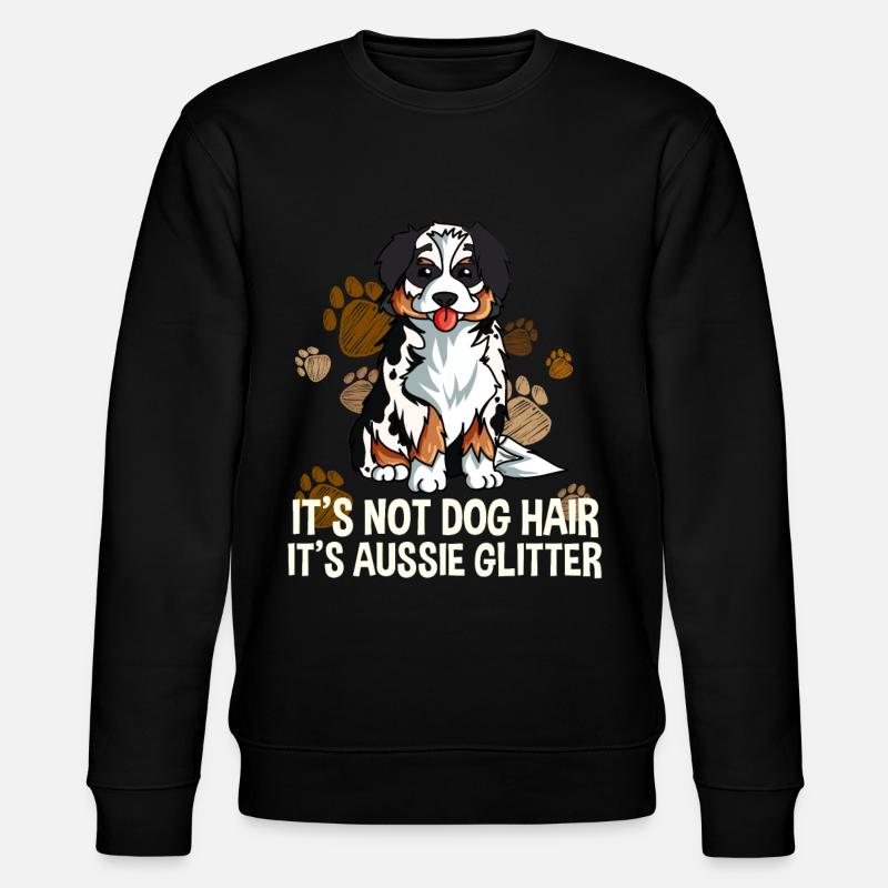 Australie Shepherd Cadeau Drôle - Sweat bio CHANGER Stanley/Stella Unisexe - noir