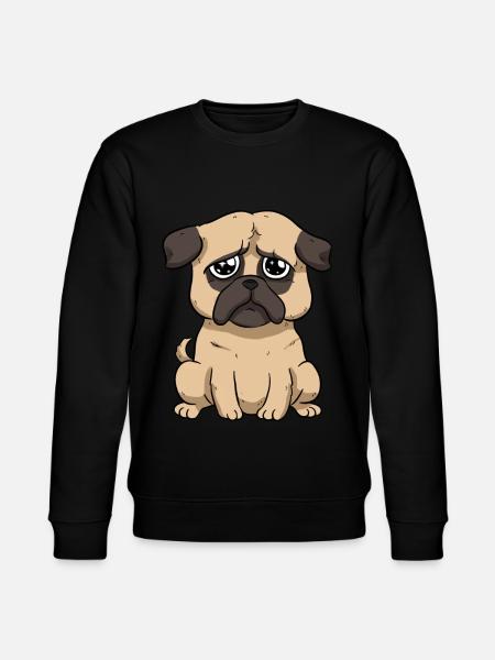 Carlin triste - Sweat bio CHANGER Stanley/Stella Unisexe - noir