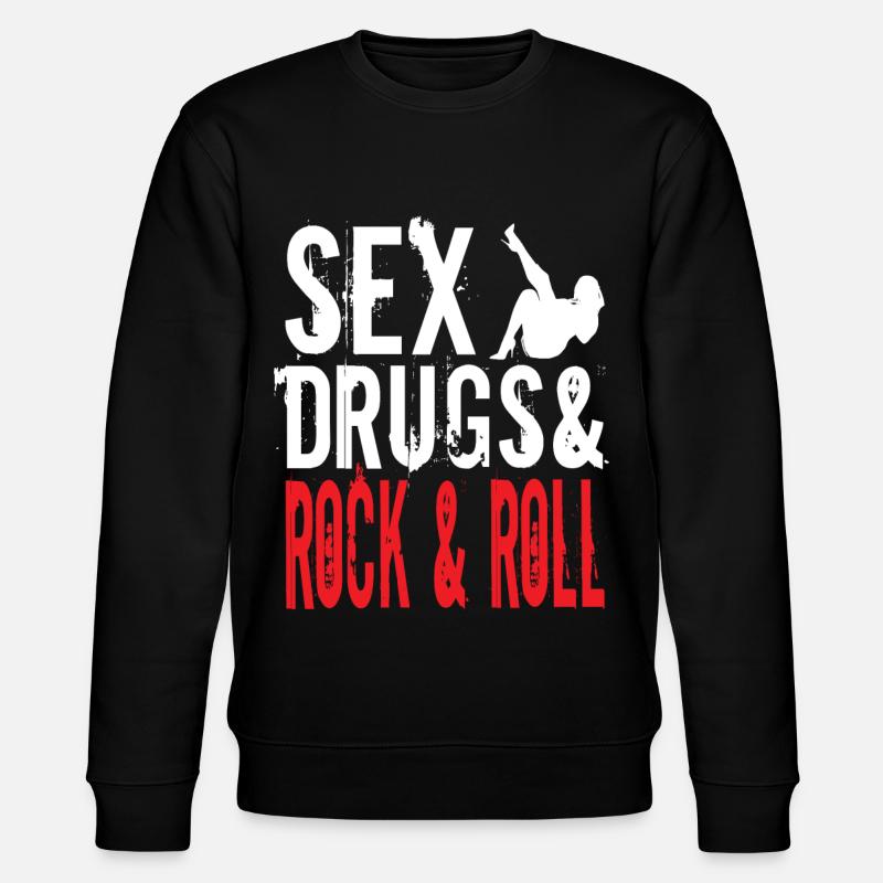 Rock and roll - Sweat bio CHANGER Stanley/Stella Unisexe - noir