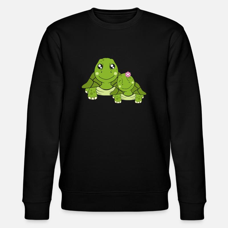 turtles - Stanley/Stella CHANGER Unisex Organic Sweatshirt - black