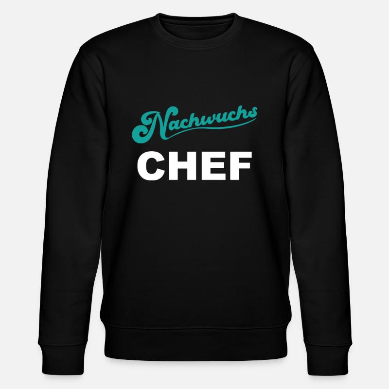Nachwuchs Chef - Stanley/Stella Unisex Bio-Sweatshirt CHANGER  - Schwarz