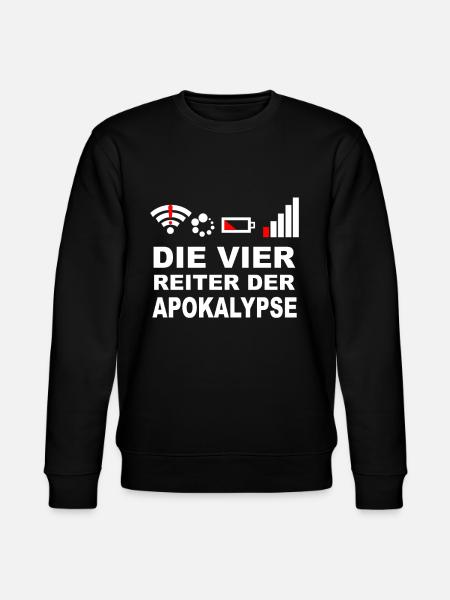 Reiter der APOKALYPSE - Stanley/Stella Unisex Bio-Sweatshirt CHANGER - Schwarz