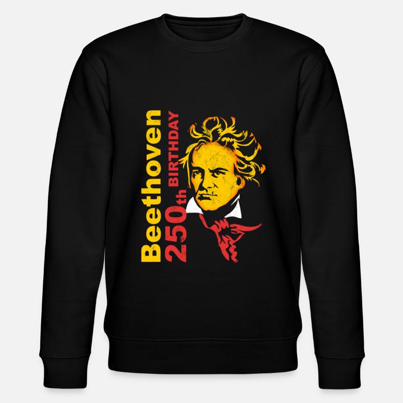 Beethoven - Stanley/Stella Unisex Bio-Sweatshirt CHANGER  - Schwarz