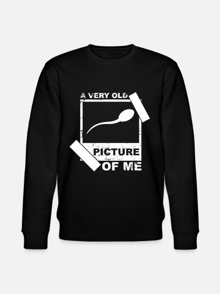 Sperm Funny Sayings - Stanley/Stella CHANGER Unisex Organic Sweatshirt - black