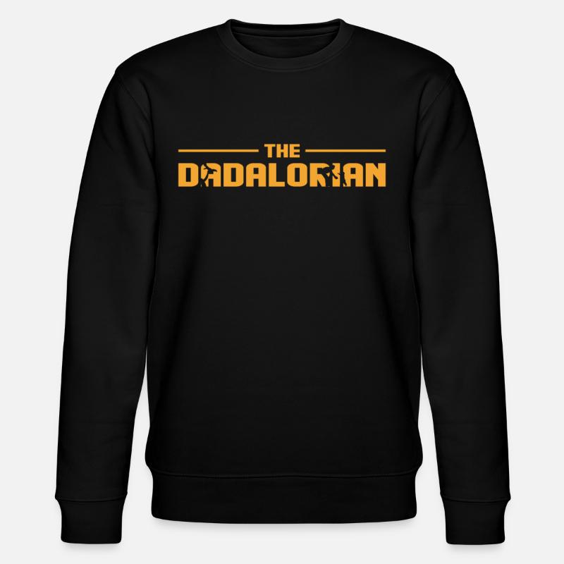The Dadalorian - Stanley/Stella CHANGER Unisex Organic Sweatshirt - black