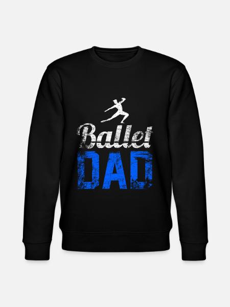 Ballet Dad - Stanley/Stella Unisex Bio-Sweatshirt CHANGER - Schwarz