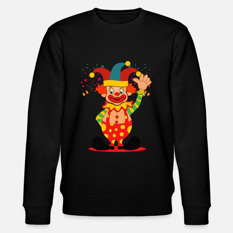Clown Karneval - Sweat bio CHANGER Stanley/Stella Unisexe - noir