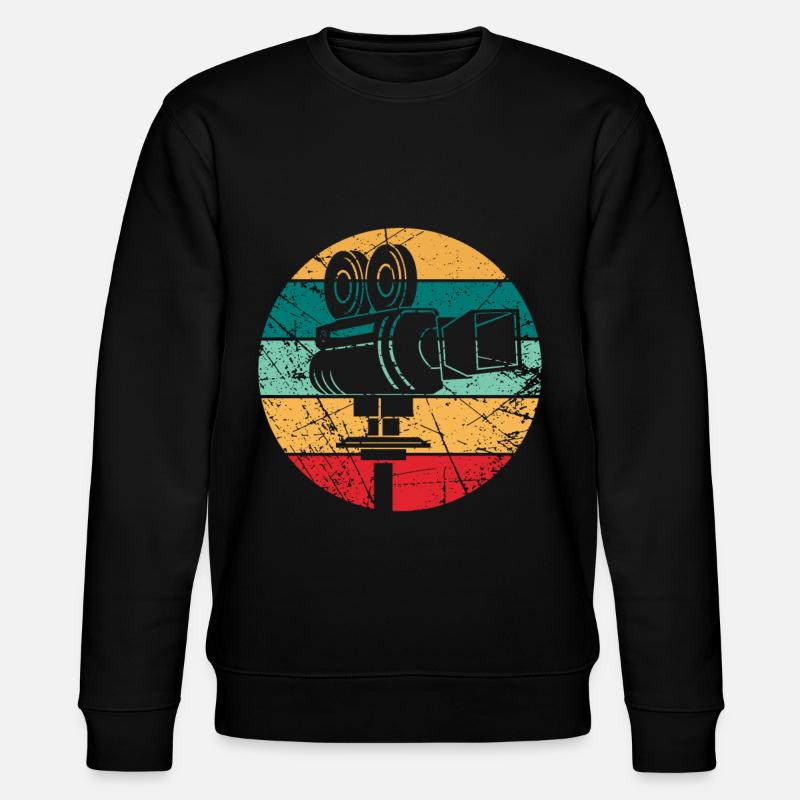 Cadeau de caméraman - Sweat bio CHANGER Stanley/Stella Unisexe - noir