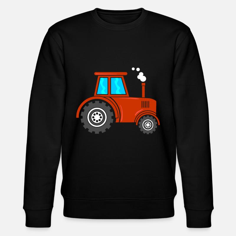 Traktor Trecker - Stanley/Stella Unisex Bio-Sweatshirt CHANGER  - Schwarz