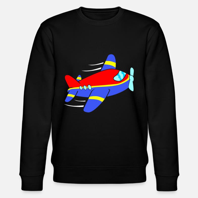 Aviateur d'avion - Sweat bio CHANGER Stanley/Stella Unisexe - noir