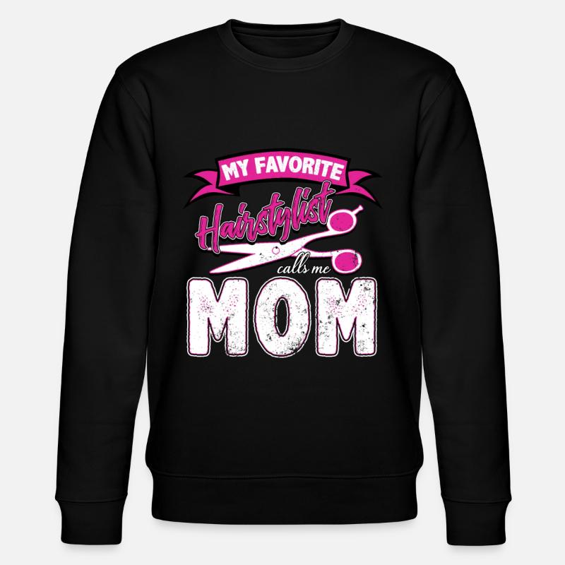 Barbier maman - Sweat bio CHANGER Stanley/Stella Unisexe - noir
