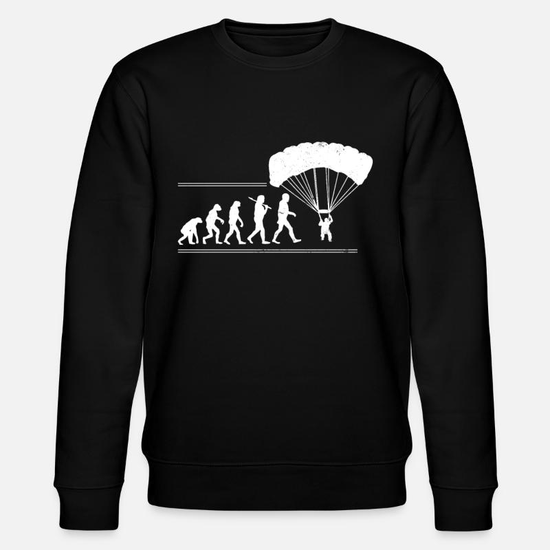 parapente - Sweat bio CHANGER Stanley/Stella Unisexe - noir