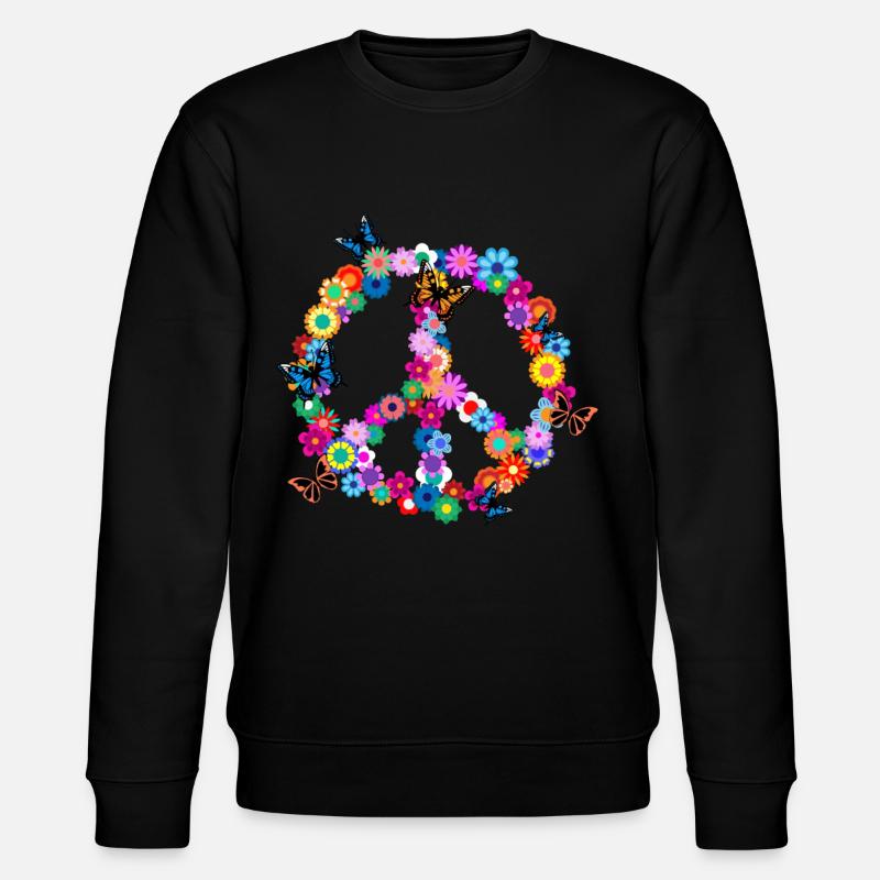 paix - Sweat bio CHANGER Stanley/Stella Unisexe - noir