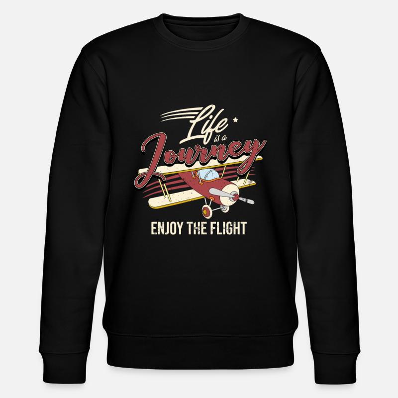 Avion - Sweat bio CHANGER Stanley/Stella Unisexe - noir