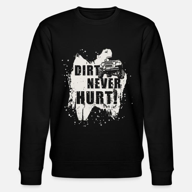 jeep offroad - Stanley/Stella Unisex Bio-Sweatshirt CHANGER  - Schwarz