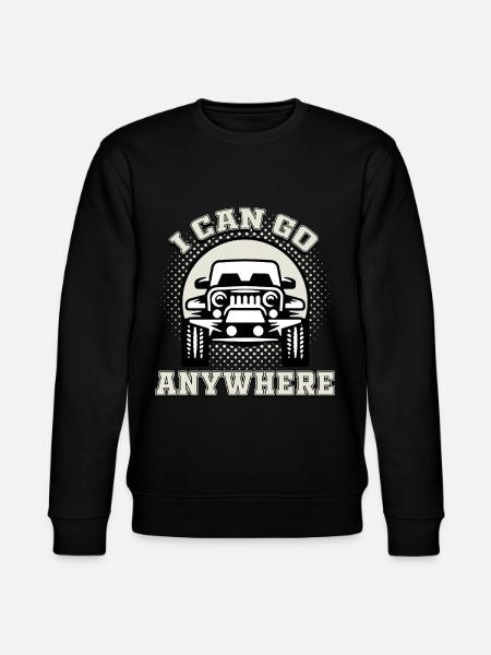 Displacement off-road vehicle - Stanley/Stella CHANGER Unisex Organic Sweatshirt - black