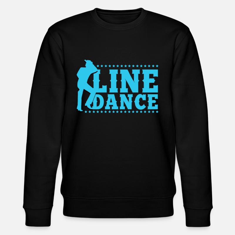 Linedance, Line dancing Linedancer - Stanley/Stella CHANGER Unisex Organic Sweatshirt - black