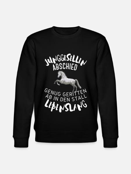 JUNGGESELLENABSCHIED Lustig Single Geschenkidee - Stanley/Stella Unisex Bio-Sweatshirt CHANGER  - Schwarz