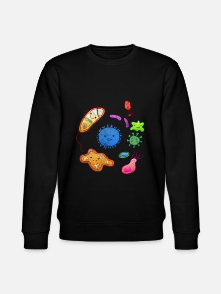 Microorganisme microbiologie microbiologiste bio - Sweat bio CHANGER Stanley/Stella Unisexe - noir