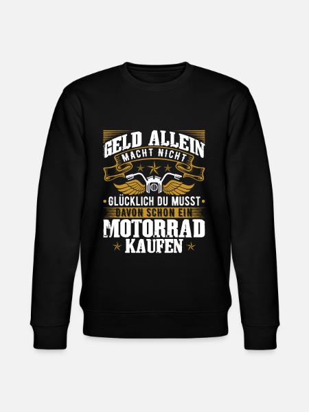 Biker Geschenkidee - Stanley/Stella Unisex Bio-Sweatshirt CHANGER - Schwarz
