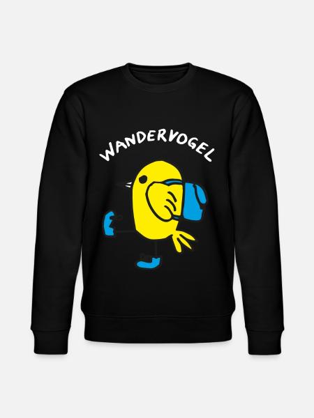 WANDERVOGEL, Wandern - Stanley/Stella Unisex Bio-Sweatshirt CHANGER - Schwarz