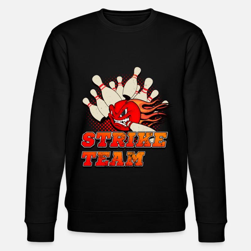 Bowling, grève de bowling - Sweat bio CHANGER Stanley/Stella Unisexe - noir