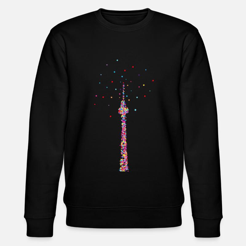 Funkturm, Berlin - Sweat bio CHANGER Stanley/Stella Unisexe - noir