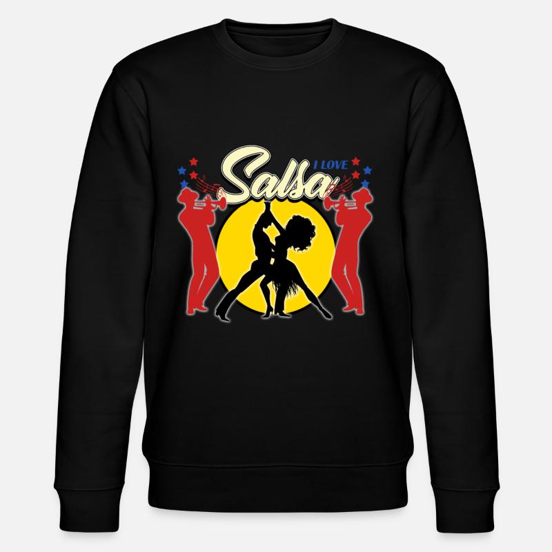 Salsa - Stanley/Stella Unisex Bio-Sweatshirt CHANGER  - Schwarz
