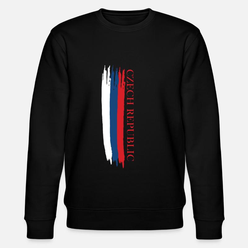 république tchèque peintures nationales - Sweat bio CHANGER Stanley/Stella Unisexe - noir