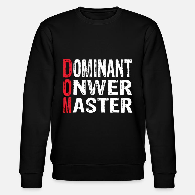 Dom - Sweat bio CHANGER Stanley/Stella Unisexe - noir