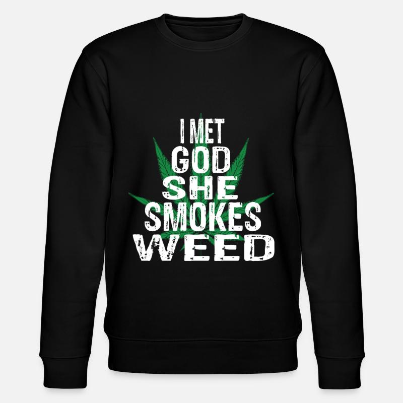 Fumer - Sweat bio CHANGER Stanley/Stella Unisexe - noir