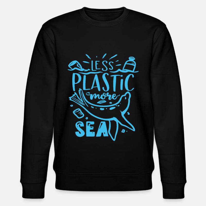 environment - Stanley/Stella CHANGER Unisex Organic Sweatshirt - black