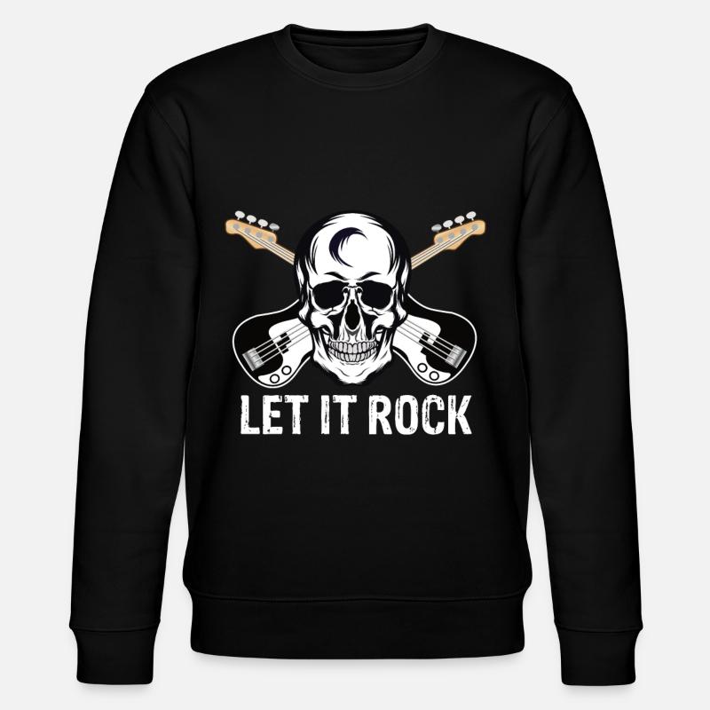 Rock Musik - Stanley/Stella Unisex Bio-Sweatshirt CHANGER  - Schwarz